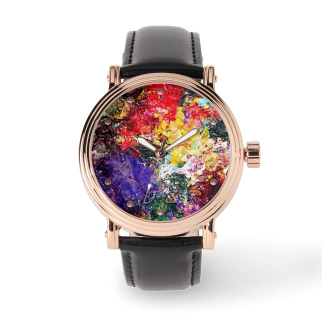 MONTRE PALETTE DE COULEUR ARTISTE (Recto)