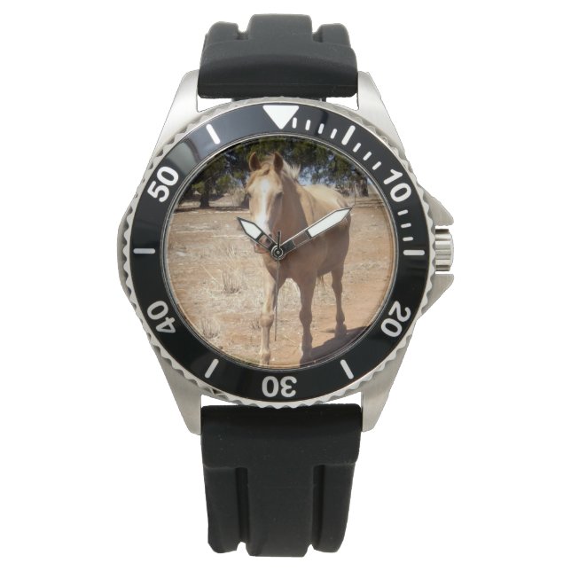 Montre Palomino Horse Salutation, - (devant)