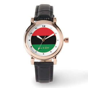 Montre Panafrican, Unia Drapeau Symbole de mode tendance
