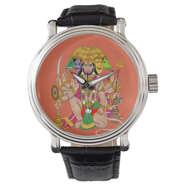 Montre Panchmukhi Hanuman Wall Clock  (devant)