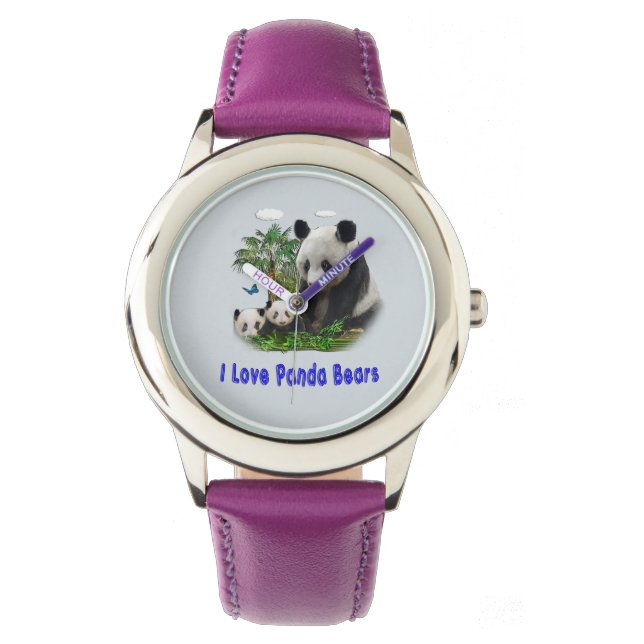 Montre Panda Bears (devant)