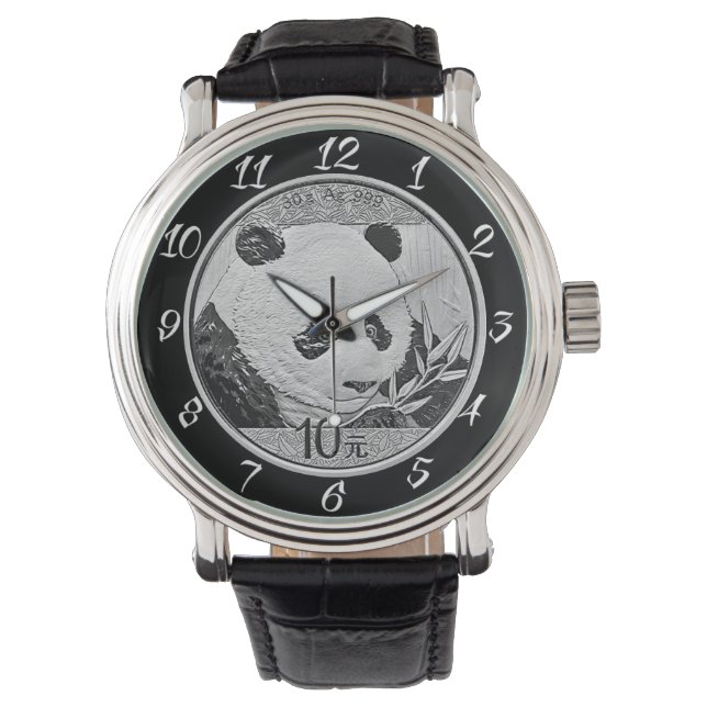MONTRE PANDA COIN (devant)