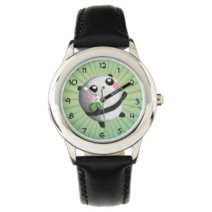Montre Panda rond mignon
