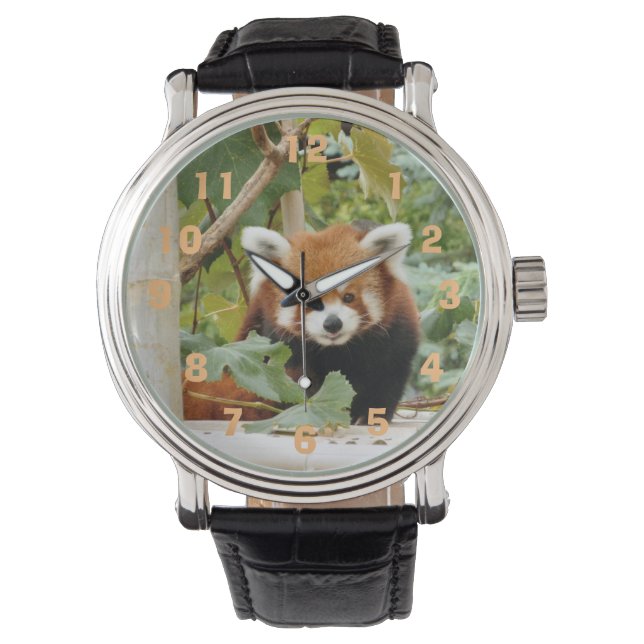 Montre Panda rouge (devant)