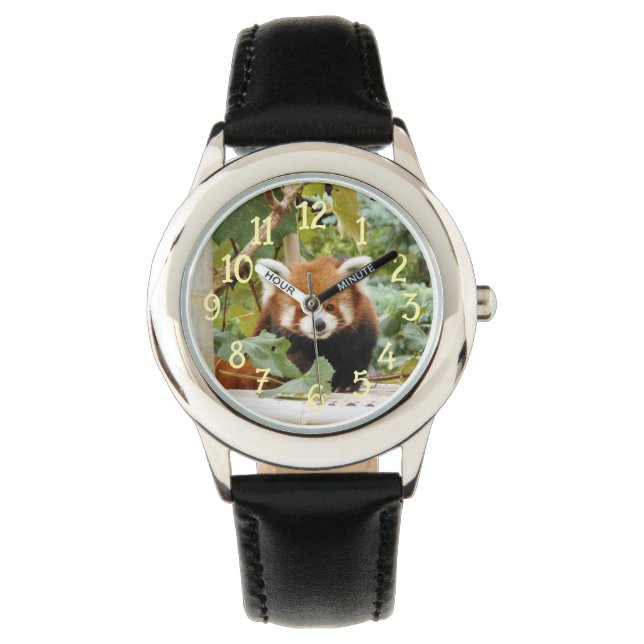 Montre Panda rouge (devant)