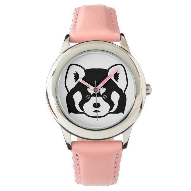 Montre Panda rouge (devant)