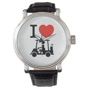 Montre Panier de golf I Heart (Love)