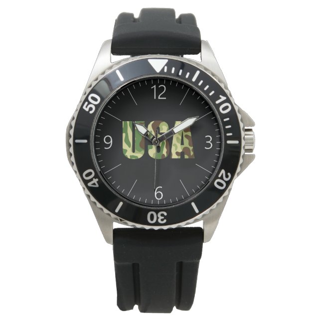 Montre Panneau de camouflage de kaki américain (devant)