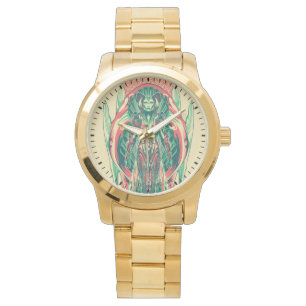 Montre Panneau de Nouveau d'art de pêcheur de la Reine