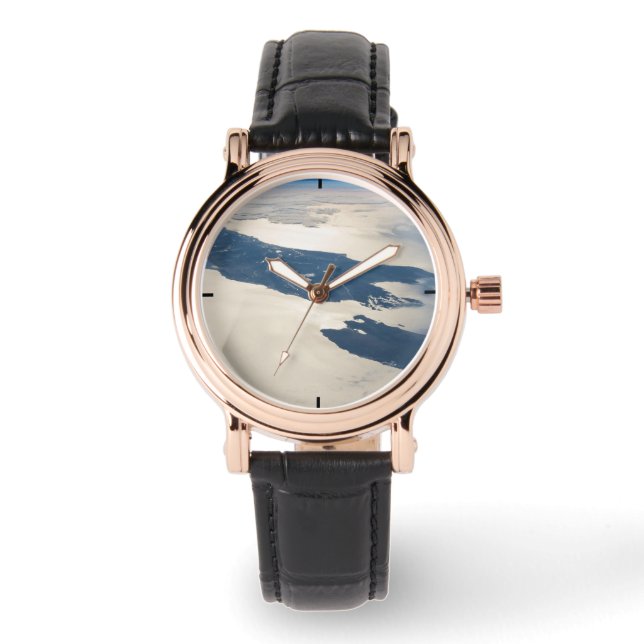 Montre Panorama depuis l'espace Highlights Cook Strait (Recto)