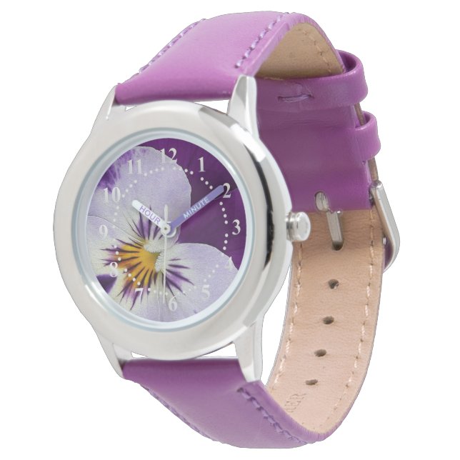 Montre Pansement blanc pourpre (Incliné)