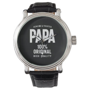 Montre Papa authentique et fiable   Cadeau Père