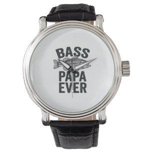 Montre Papa Bass Toujours Chemise De Papa De Pêche Vintag