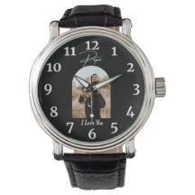 Papa I Love You Personnalisé Photo Moderne