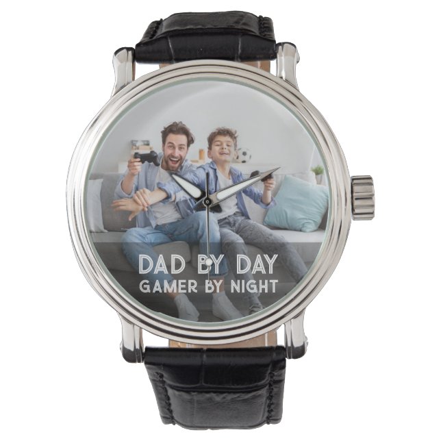 Montre Papa Par Jeu De Jour Par Fils De Nuit Et Papa Fête (devant)