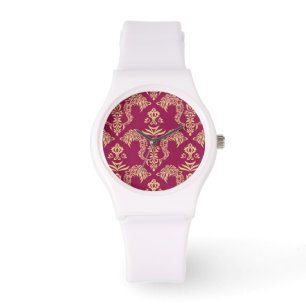 Montre Papier peint 4 de damassé