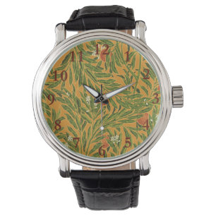 Montre Papier peint Vintage Orange Tree Motif Art Nouveau