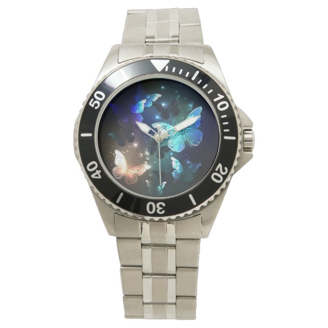 Montre Papillon de nuit (devant)
