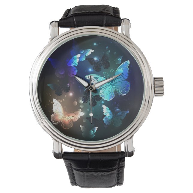 Montre Papillon de nuit (devant)
