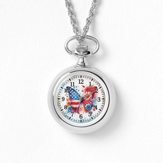 Montre Papillon des États-Unis (Recto)
