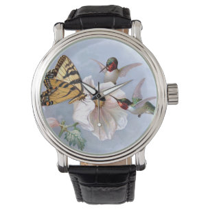 Montre Papillon et colibri