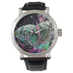 Montre Papillon Green Hope
