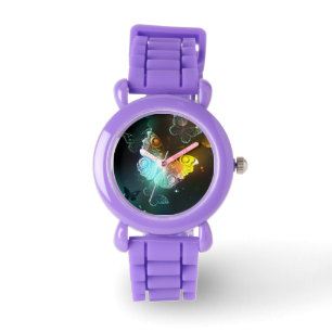 Montre Papillon lumineux et papillons de nuit