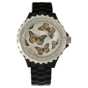Montre Papillon monarque