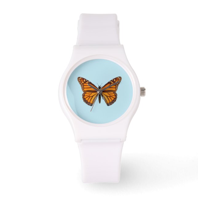 Montre Papillon monarque (Recto)
