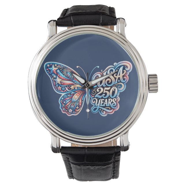 Montre Papillon pour le 250e anniversaire des États-Unis (devant)