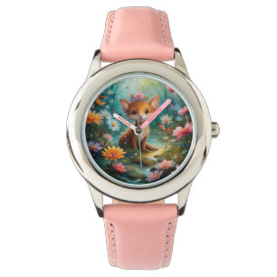 Montre Papillons aux champignons magiques