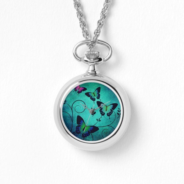 Montre Papillons de bijoux assez ornés (Recto)