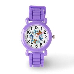 Montre Papillons de Kids en vol