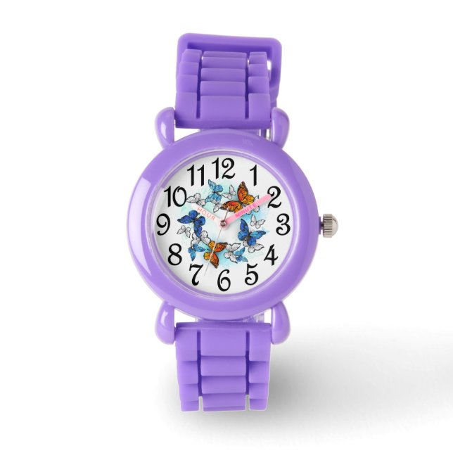 Montre Papillons de Kids en vol   (Recto)