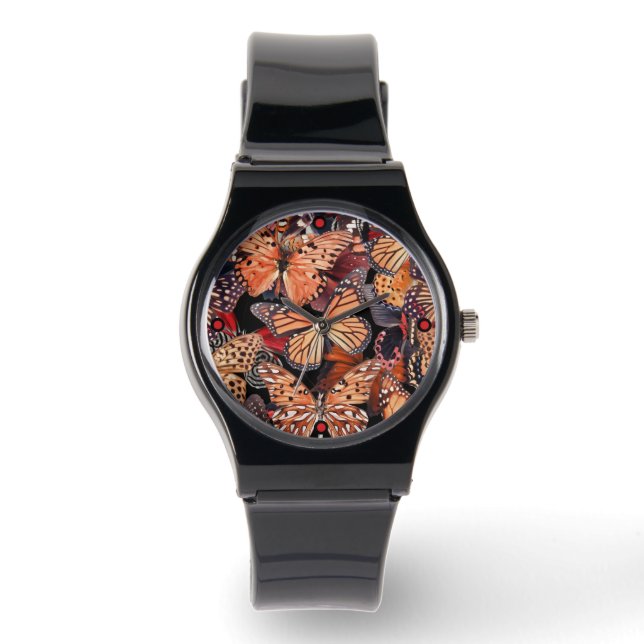 Montre Papillons Monarques (Recto)