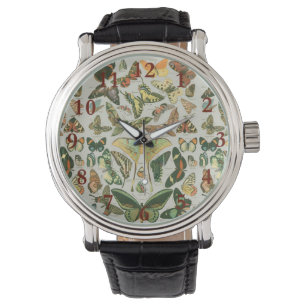 Montre Papillons Vintages papillons d'antiquités Art