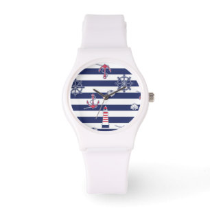 Montre Par le motif de mer