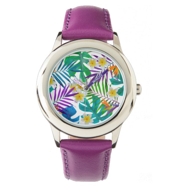 Montre Paradis tropical (devant)