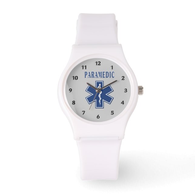 Montre Paramedic Blue Star of Life (Recto)