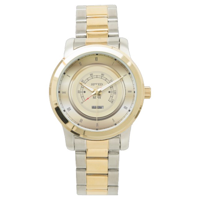 Montre Paramètre de vitesse de voiture unique (MPH) (devant)