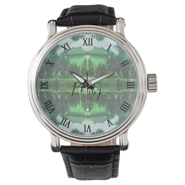 Montre Parc des martyrs de Canton, Chine vintage (devant)
