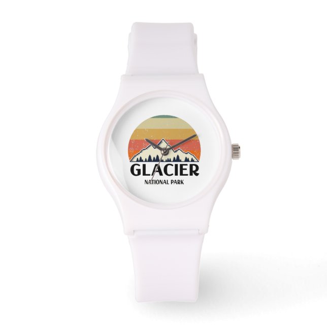 Montre Parc national du Glacier vintage (Recto)