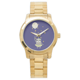 Montre Paresse de bonne nuit avec la lune