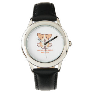 Montre Parfaits dessins pour les amoureux des chiens et l