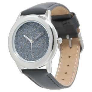 Montre Parties scintillant Bleue Classique Empreinte de l