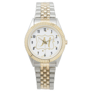Montre Parties scintillant d'or Confetti Dot Pol Monogram