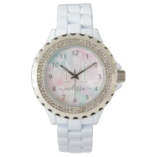 Montre Parties scintillant glamour rose Joli Motif