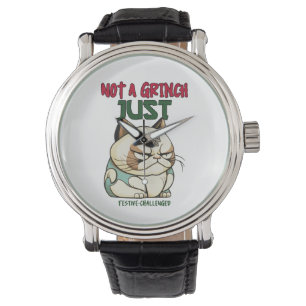 Montre Pas un Grinch juste Festive Challengé Funny Holida
