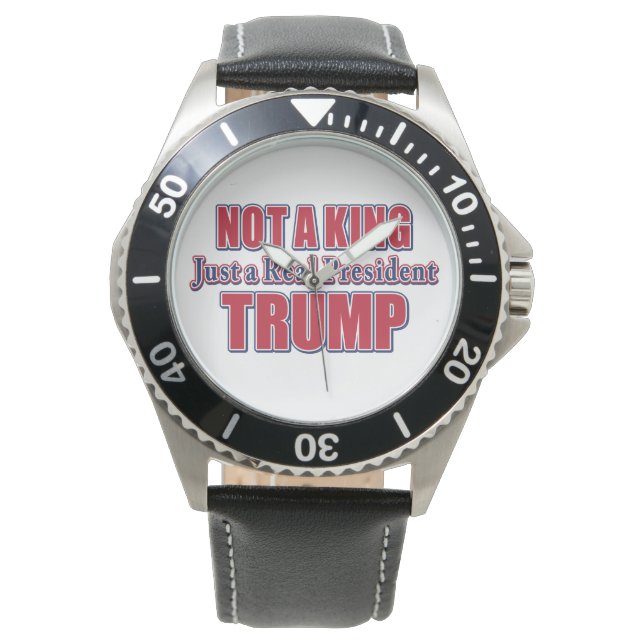 Montre Pas un roi, juste un vrai président (devant)