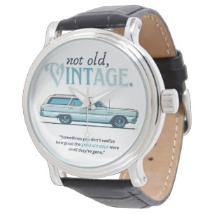 Montre Pas vieux, Vintage (StationWagons)